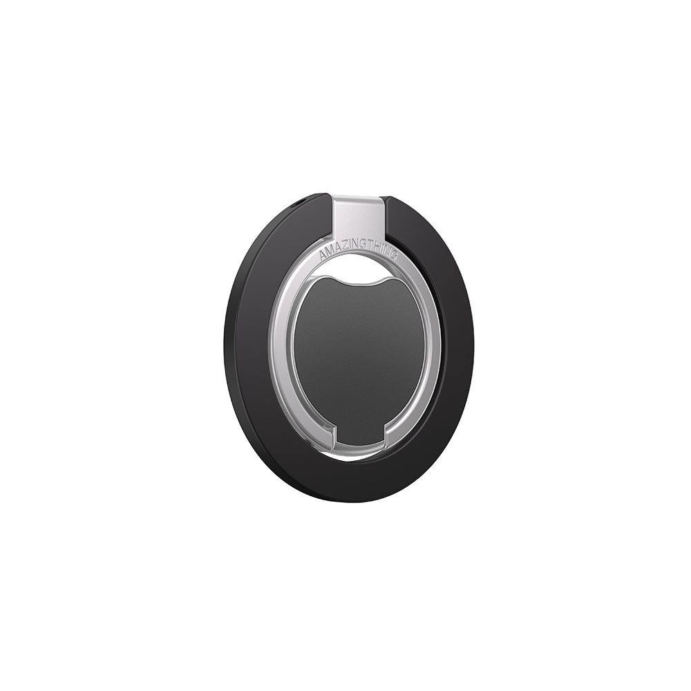 Amazingthing Magnetik 360 Derece Dönebilen Titan MagFlex Serisi Parmak Ring Stand Siyah