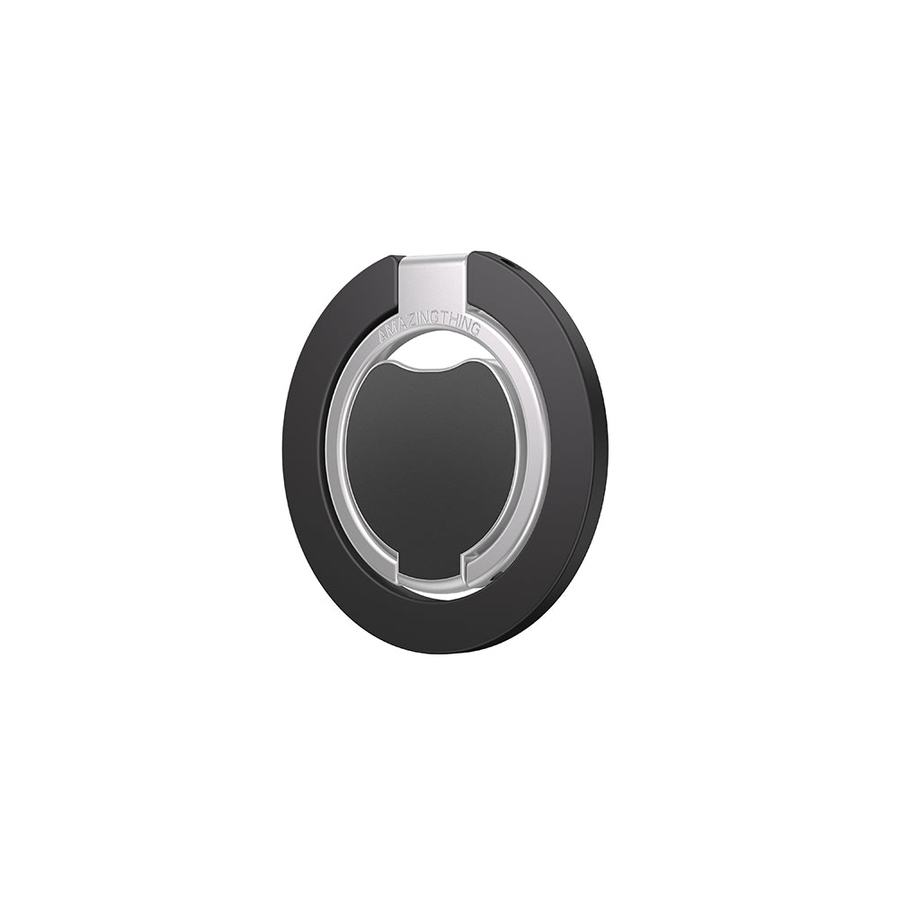 Amazingthing Magnetik 360 Derece Dönebilen Titan MagFlex Serisi Parmak Ring Stand Siyah