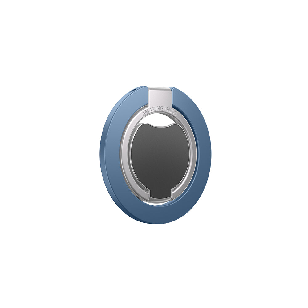 Amazingthing Magnetik 360 Derece Dönebilen Titan MagFlex Serisi Parmak Ring Stand Mavi
