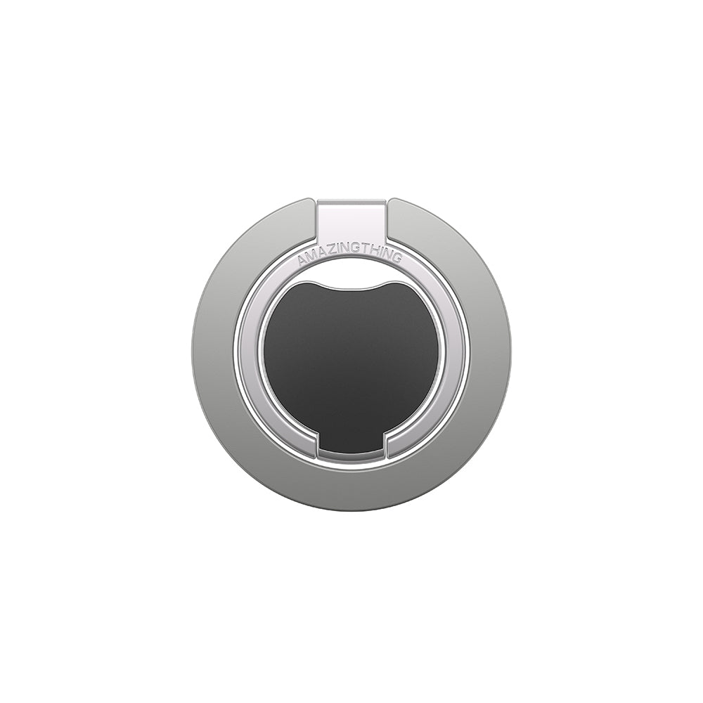 Amazingthing Magnetik 360 Derece Dönebilen Titan MagFlex Serisi Parmak Ring Stand Gri