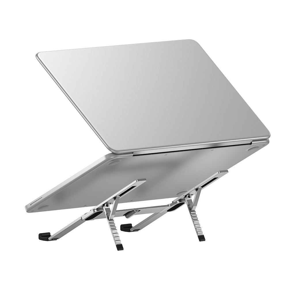 Amazingthing Minimal Serisi Çok Fonksiyonlu Katlanabilen 8 Kademeli Ayarlanabilir Dizüstü Laptop Standı Gri