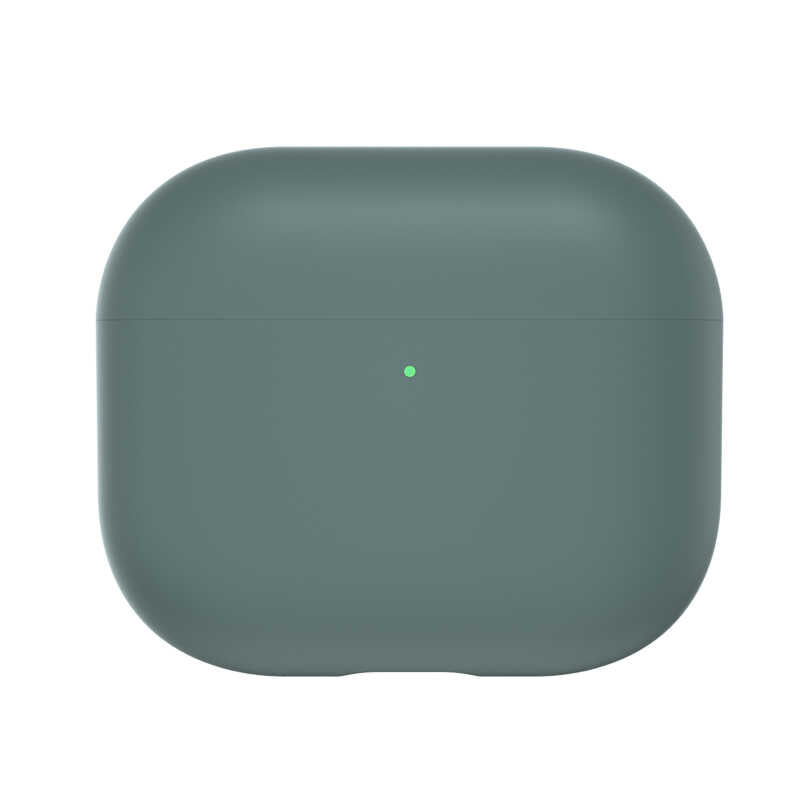 Airpods 3 Kılıf Benks Liquid Silikon PC Kılıf Yeşil