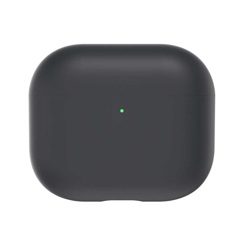 Airpods 3 Kılıf Benks Liquid Silikon PC Kılıf Siyah
