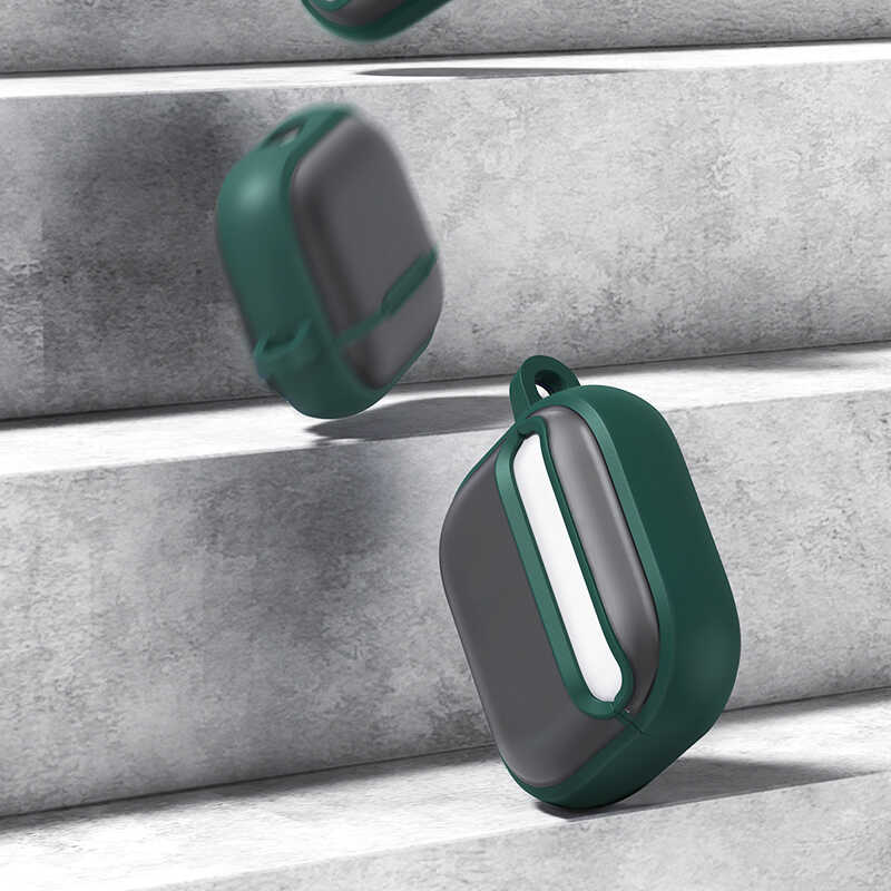Airpods 3 Kılıf Benks Mist Hybrid Kılıf Siyah