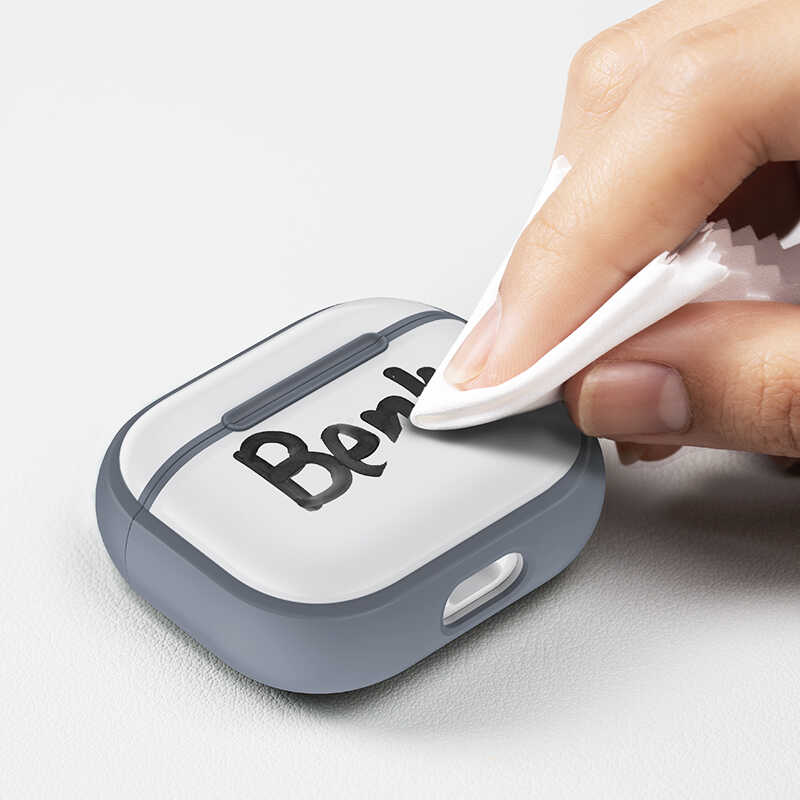 Airpods 3 Kılıf Benks Mist Hybrid Kılıf Siyah