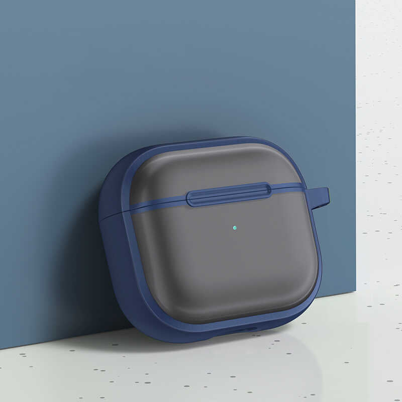 Airpods 3 Kılıf Benks Mist Hybrid Kılıf Siyah