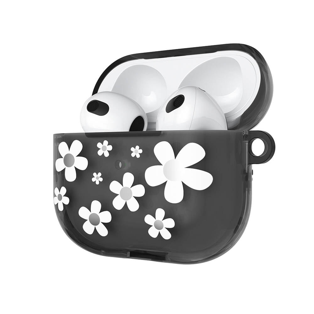 Airpods 3. Nesil Kılıf Çift IMD Baskılı Lisanslı Switcheasy Artist Kılıf Siyah