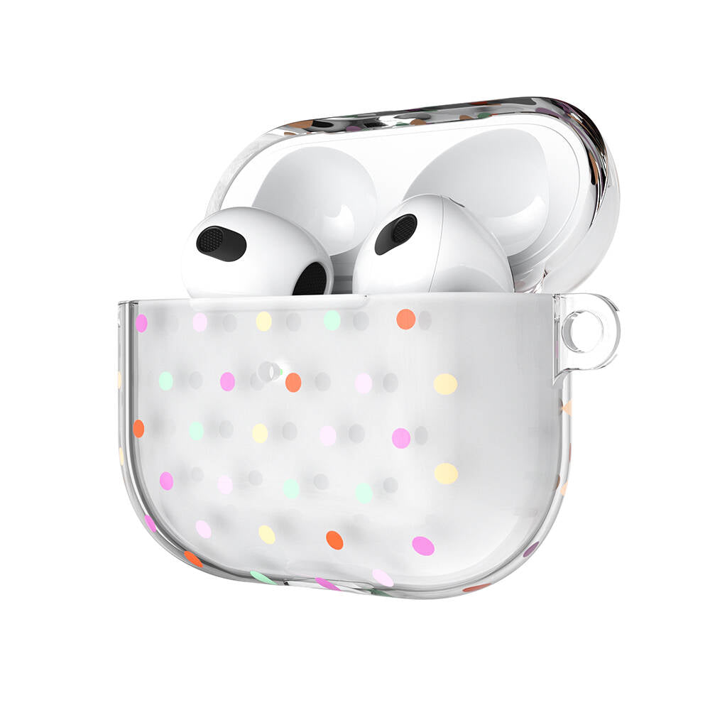 Airpods 3. Nesil Kılıf Çift IMD Baskılı Lisanslı Switcheasy Artist Kılıf Beyaz