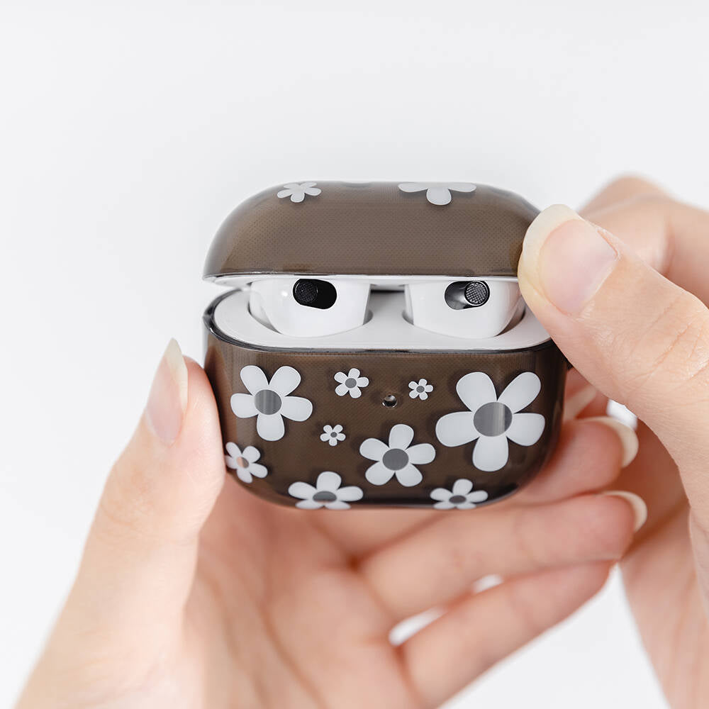Airpods 3. Nesil Kılıf Çift IMD Baskılı Lisanslı Switcheasy Artist Kılıf Renksiz