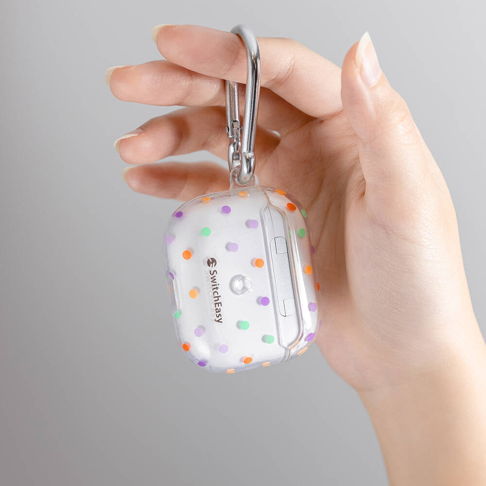 Airpods 3. Nesil Kılıf Çift IMD Baskılı Lisanslı Switcheasy Artist Kılıf Renksiz