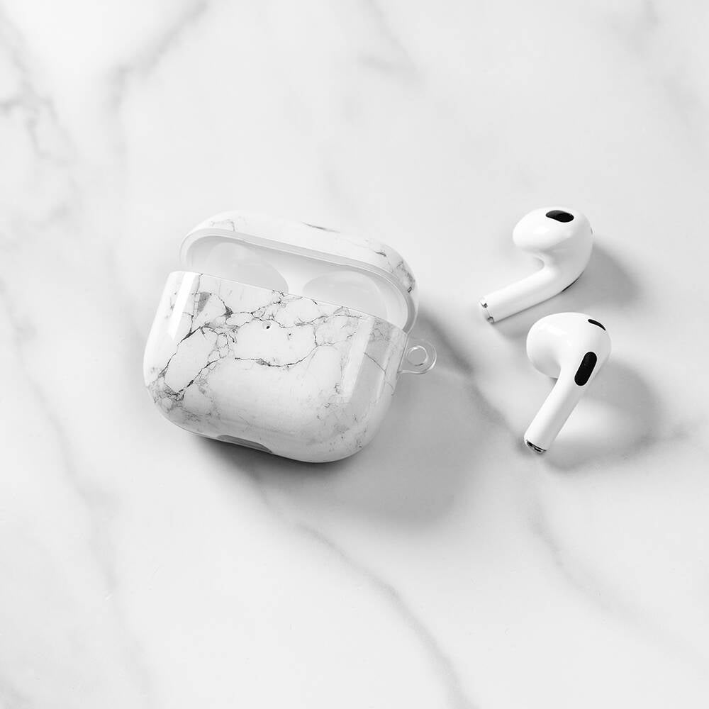 Airpods 3. Nesil Kılıf Çift IMD Baskılı Lisanslı Switcheasy Artist Kılıf Siyah