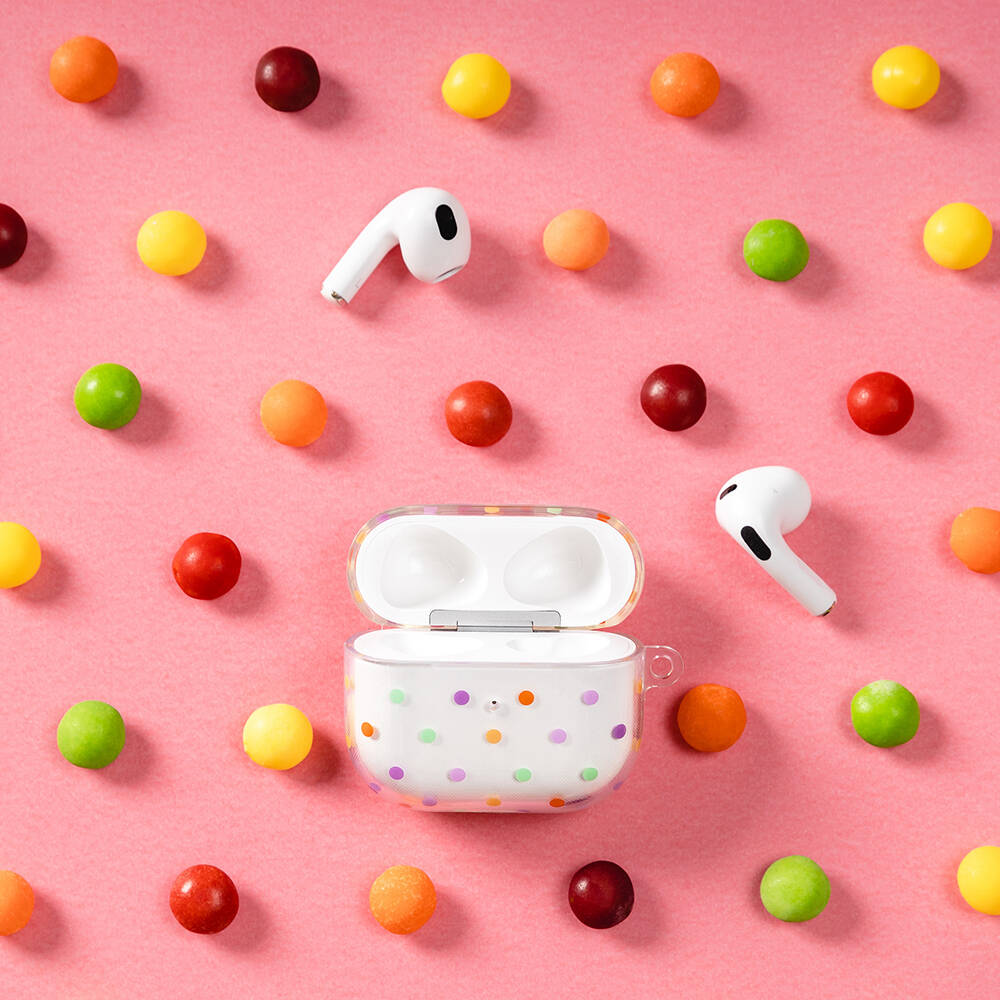 Airpods 3. Nesil Kılıf Çift IMD Baskılı Lisanslı Switcheasy Artist Kılıf Siyah