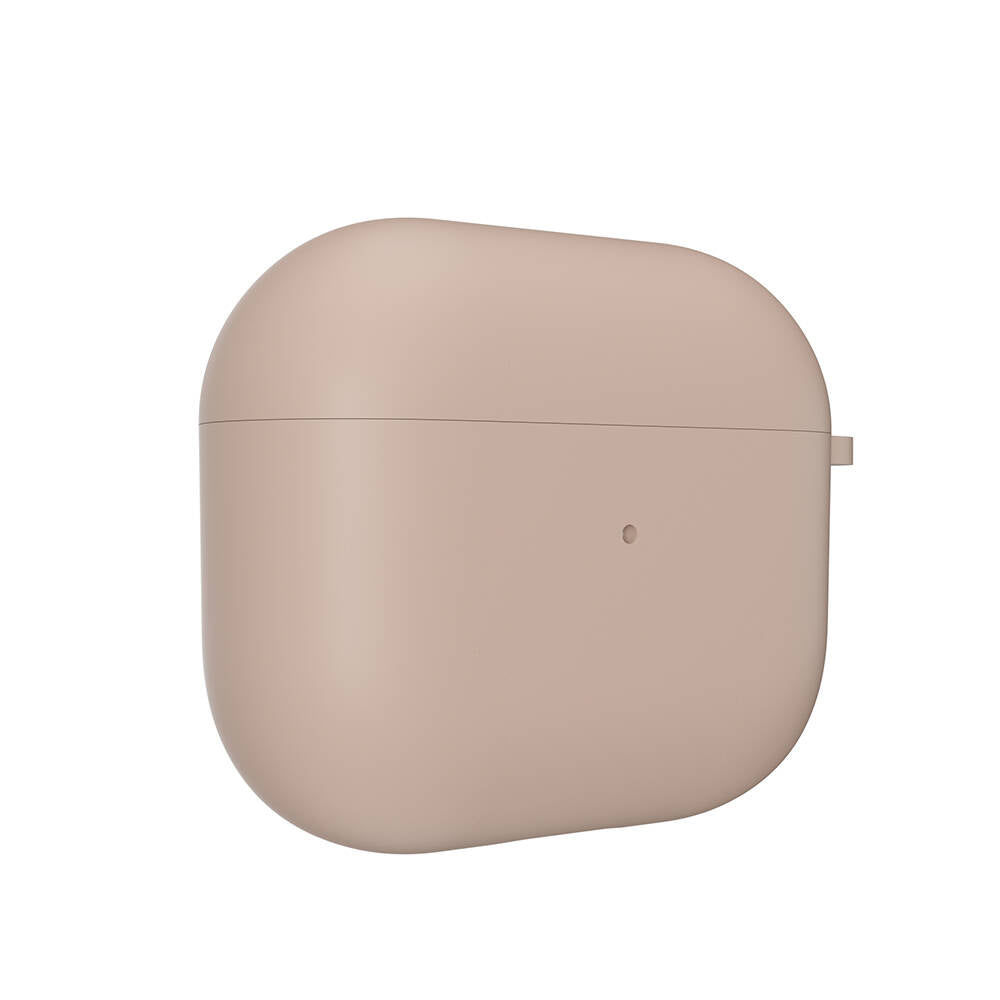 Airpods 3. Nesil Kılıf Yumuşak Dokunuşlu Likit Silikon Tasarımlı Lisanslı Switcheasy Skin Kılıf Siyah