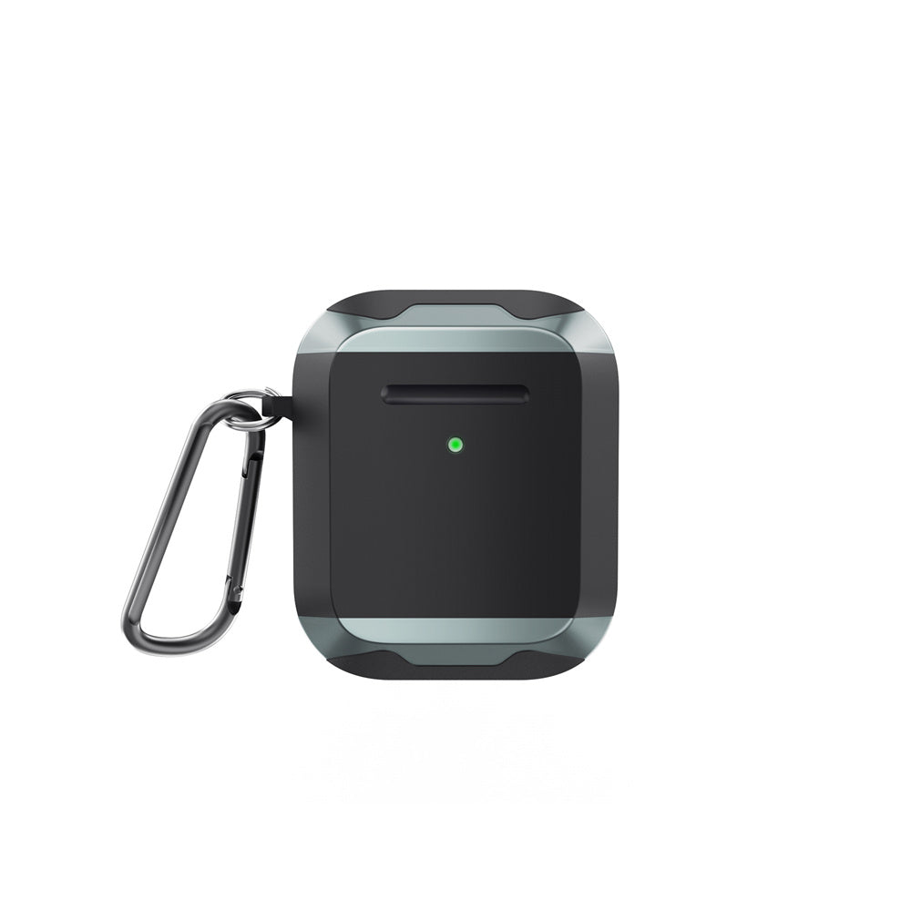 Airpods Kılıf Wiwu JD-102 Defender Anti Shock Koruyucu Kılıf Gri