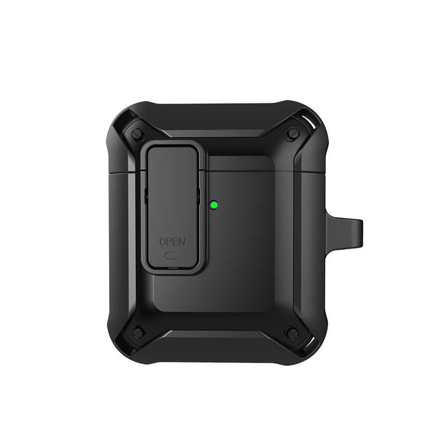 Airpods Kılıf Wiwu Mecha Kılıf Siyah
