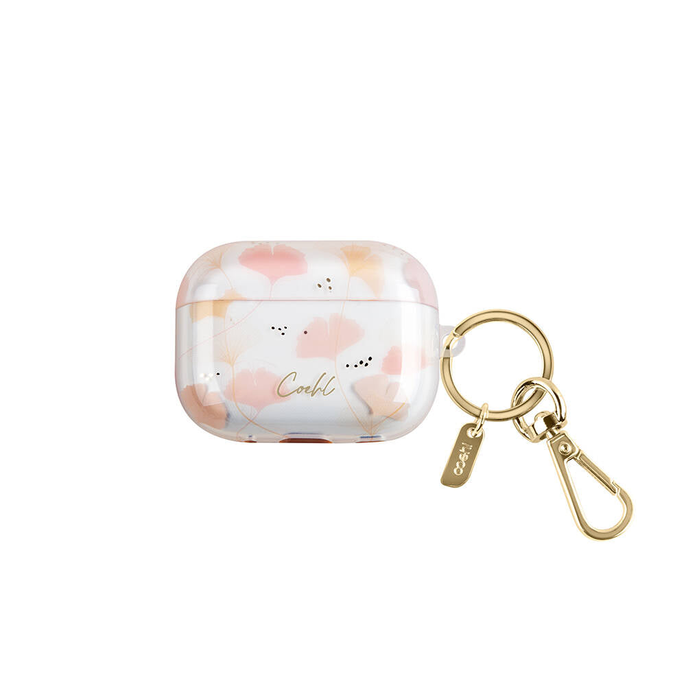 Airpods Pro 2 Kılıf Çayır Çiçeği Desenli Coehl Meadow Kılıf Pembe