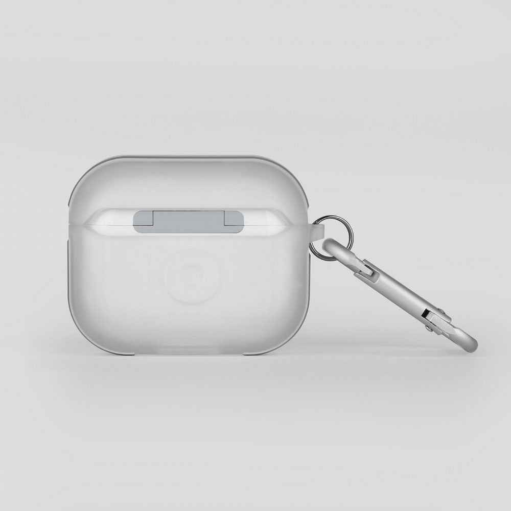 Airpods Pro 2 Kılıf SkinArma Transparan Mat Tasarım Kinzoku Kılıf Beyaz