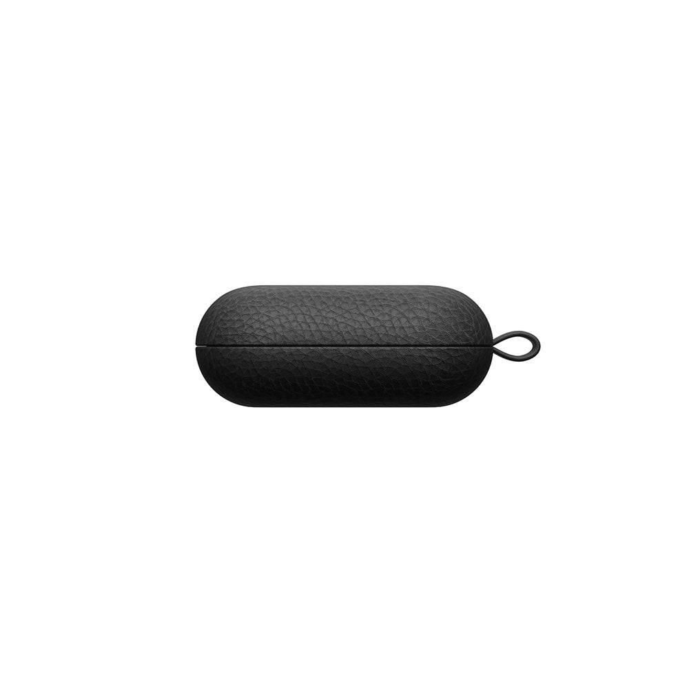 Apple AirPods Pro 3 Amazingthing Glamour Classique Serisi Deri Tasarımlı Kapak Siyah