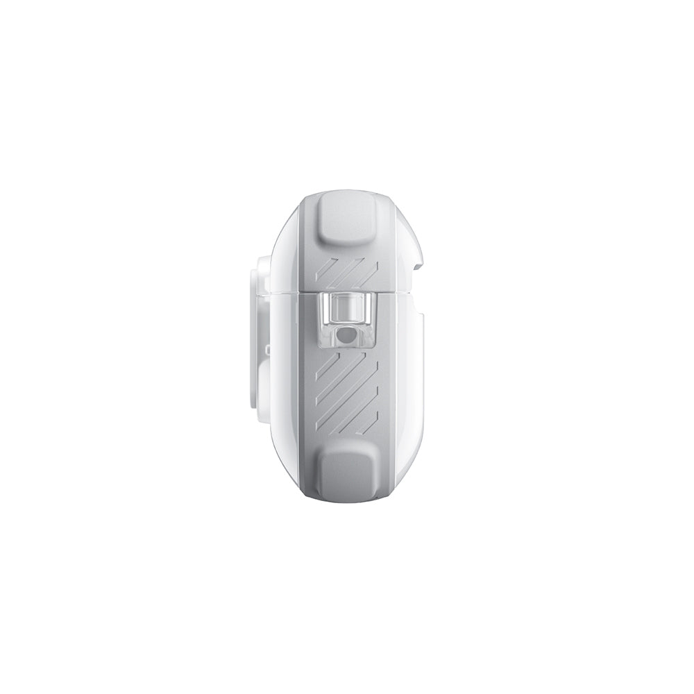Apple Airpods Pro 3 Amazingthing Kilit Tasarımlı Airbagli Titan Pro Serisi Kapak Beyaz