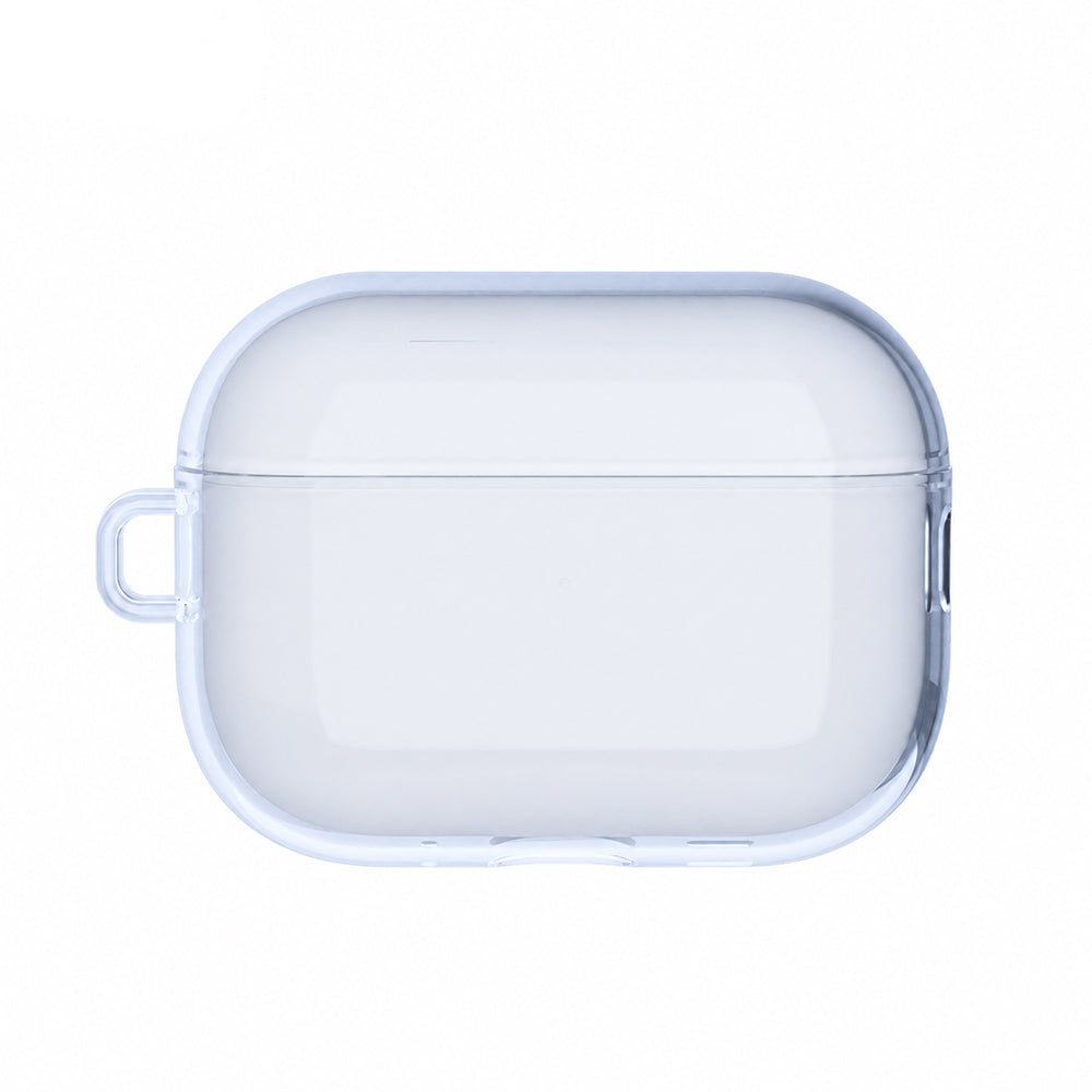 Apple AirPods Pro 3 Kılıf M-Safe Şarj Özellikli Mutural Ice Colour Serisi Silikon Kapak Açık Mavi