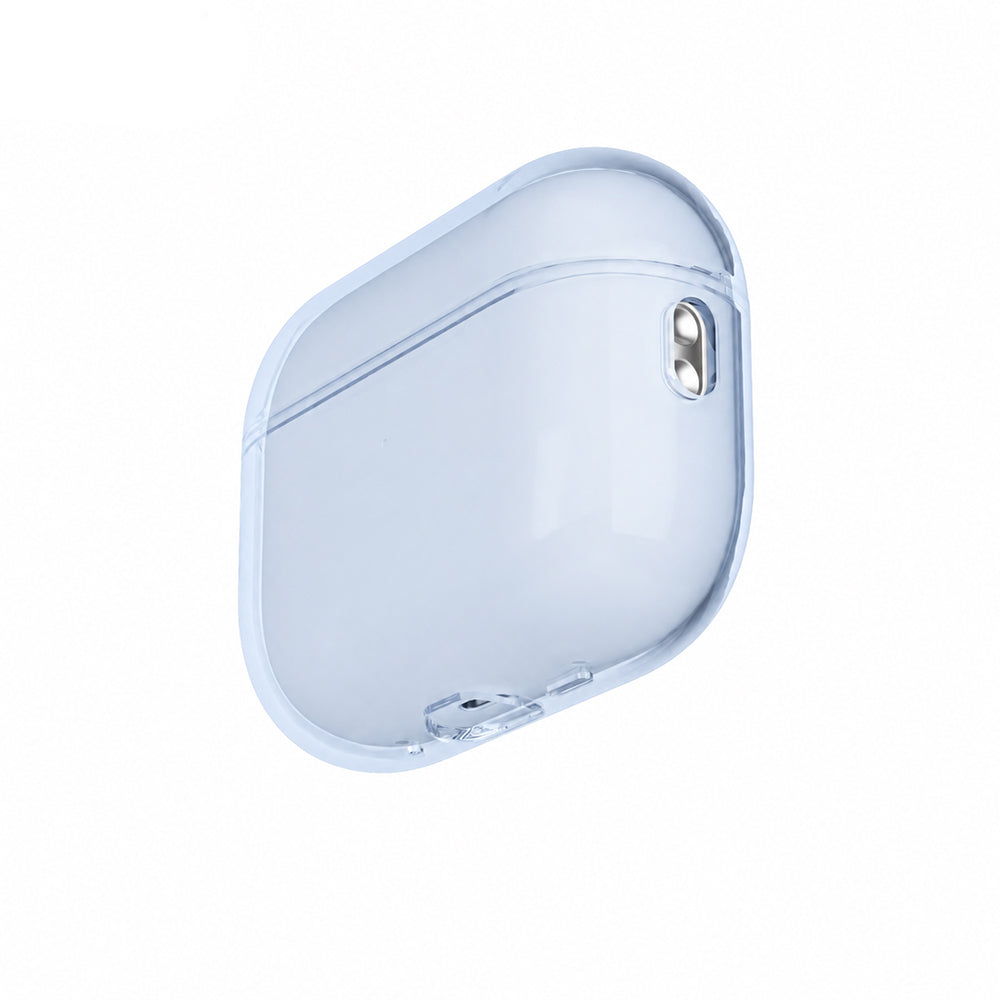 Apple AirPods Pro 3 Kılıf M-Safe Şarj Özellikli Mutural Ice Colour Serisi Silikon Kapak Açık Mavi