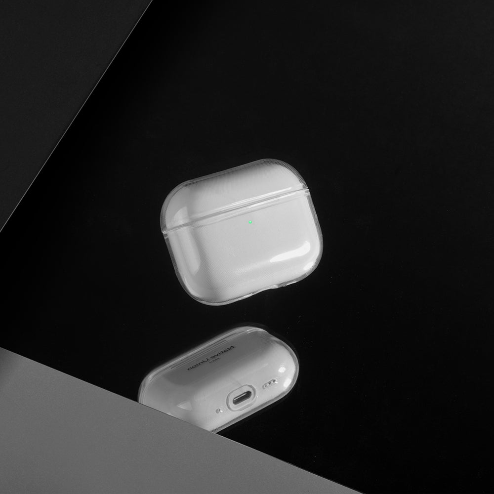 Apple AirPods Pro 3 Kılıf Qi M-Safe Şarj Özellikli Native Union Clear Serisi Silikon Kapak Şeffaf