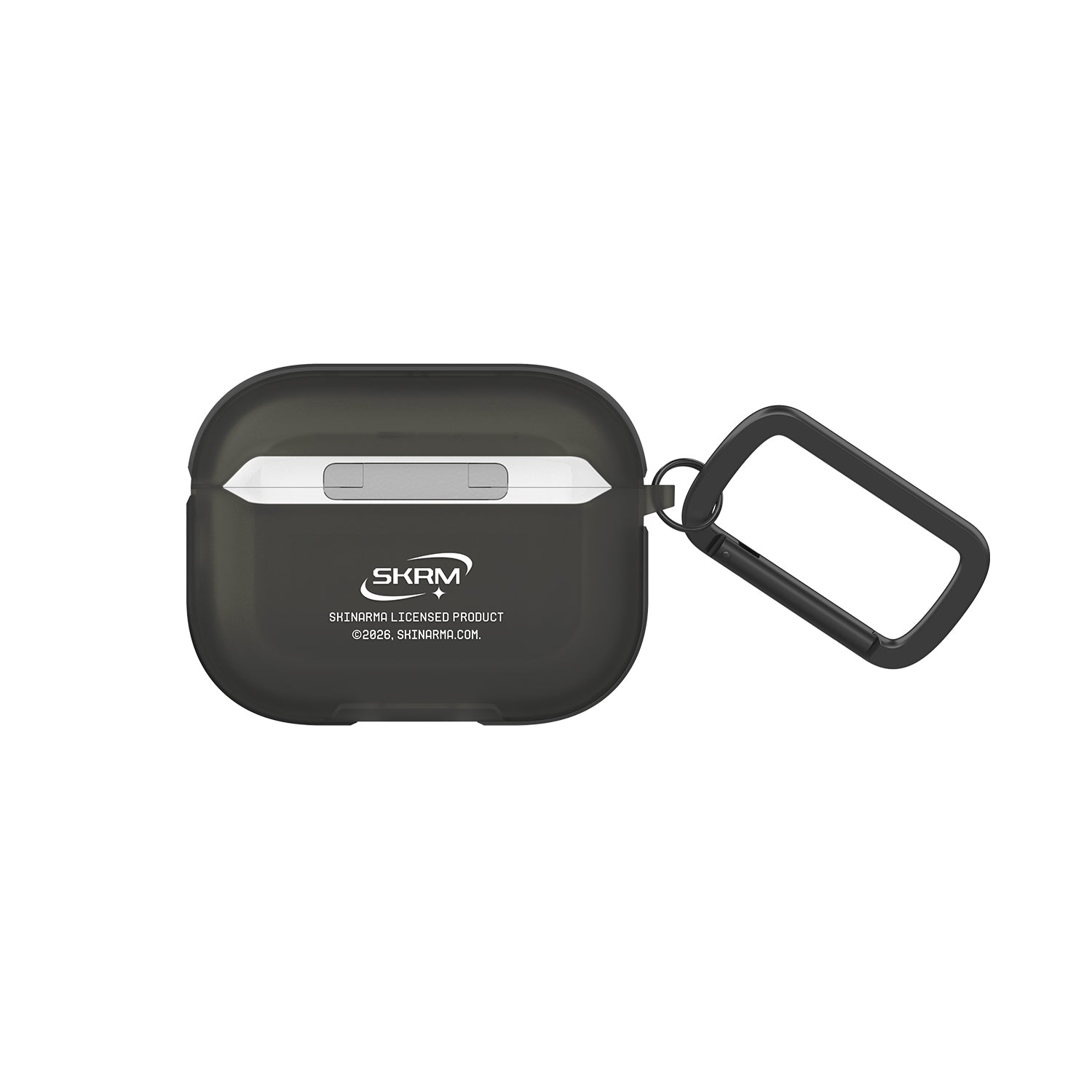 Apple Airpods Pro 3 Kılıf Skinarma Transparan Mat Tasarım Kinzoku Kılıf Füme