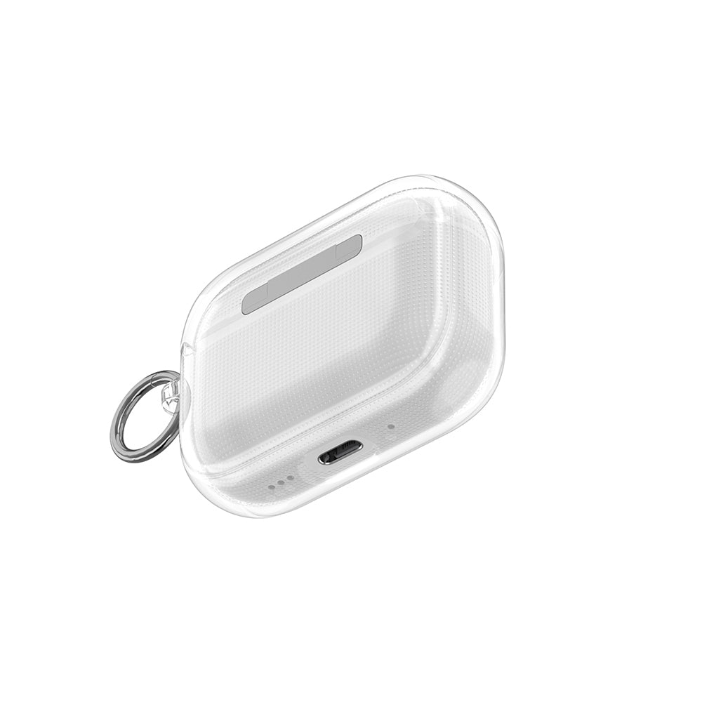 Apple Airpods Pro 3 Wiwu iShield Pro HC-301 Airbag Tasarımlı Parmak İzi Bırakmayan Kılıf Şeffaf