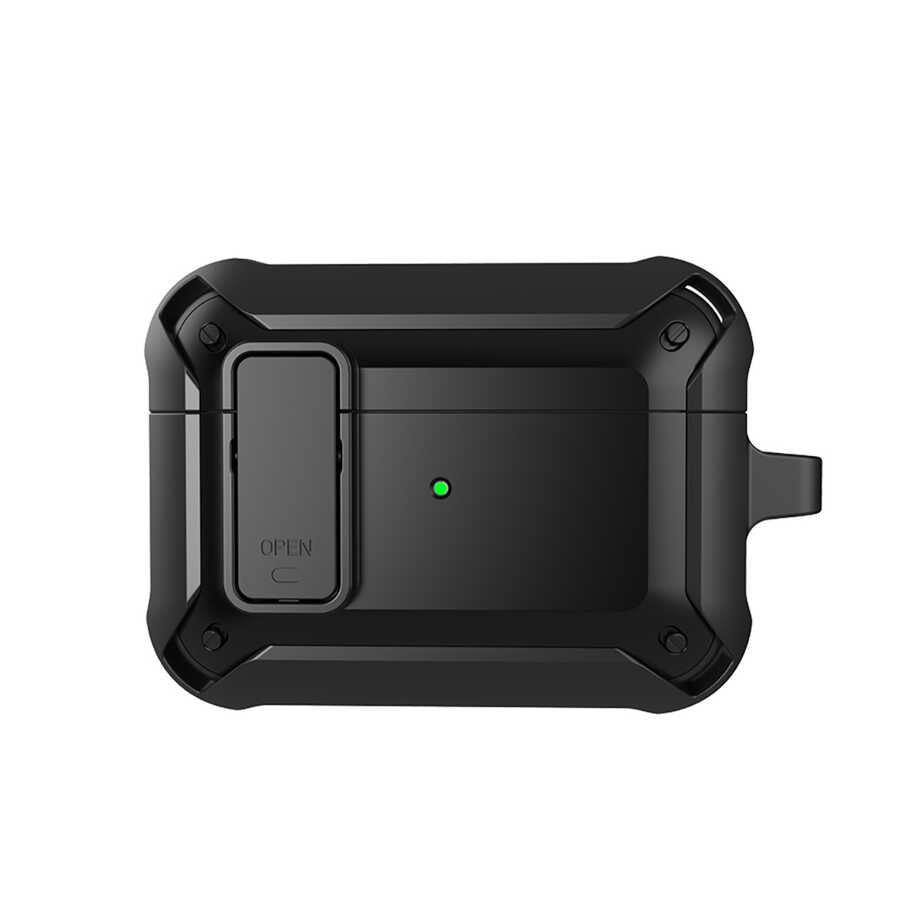 Airpods Pro Kılıf Wiwu Mecha Kılıf Siyah