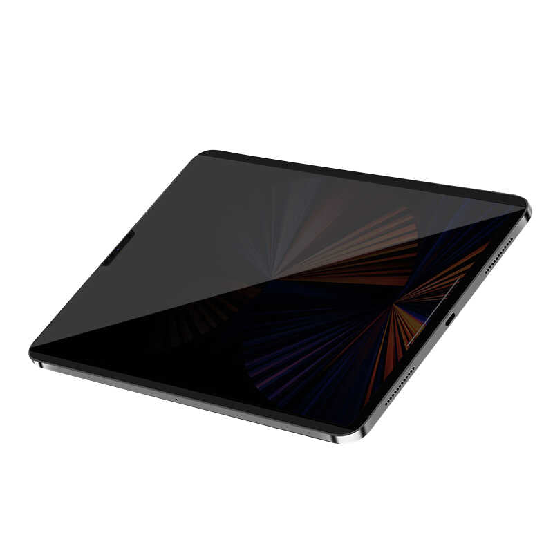 iPad 10.2 2021 (9.Nesil) Wiwu iPrivacy Magnetik Paper Like Hayalet Ekran Koruyucu Siyah
