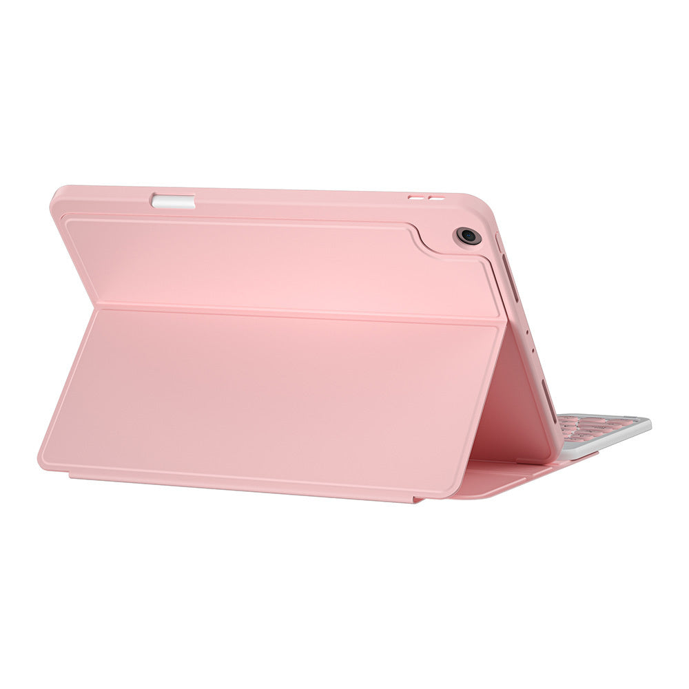 iPad 10.2 2021 (9.Nesil) Wiwu Protective Gizli Kalem Bölmeli Klavyeli Kılıf Mavi