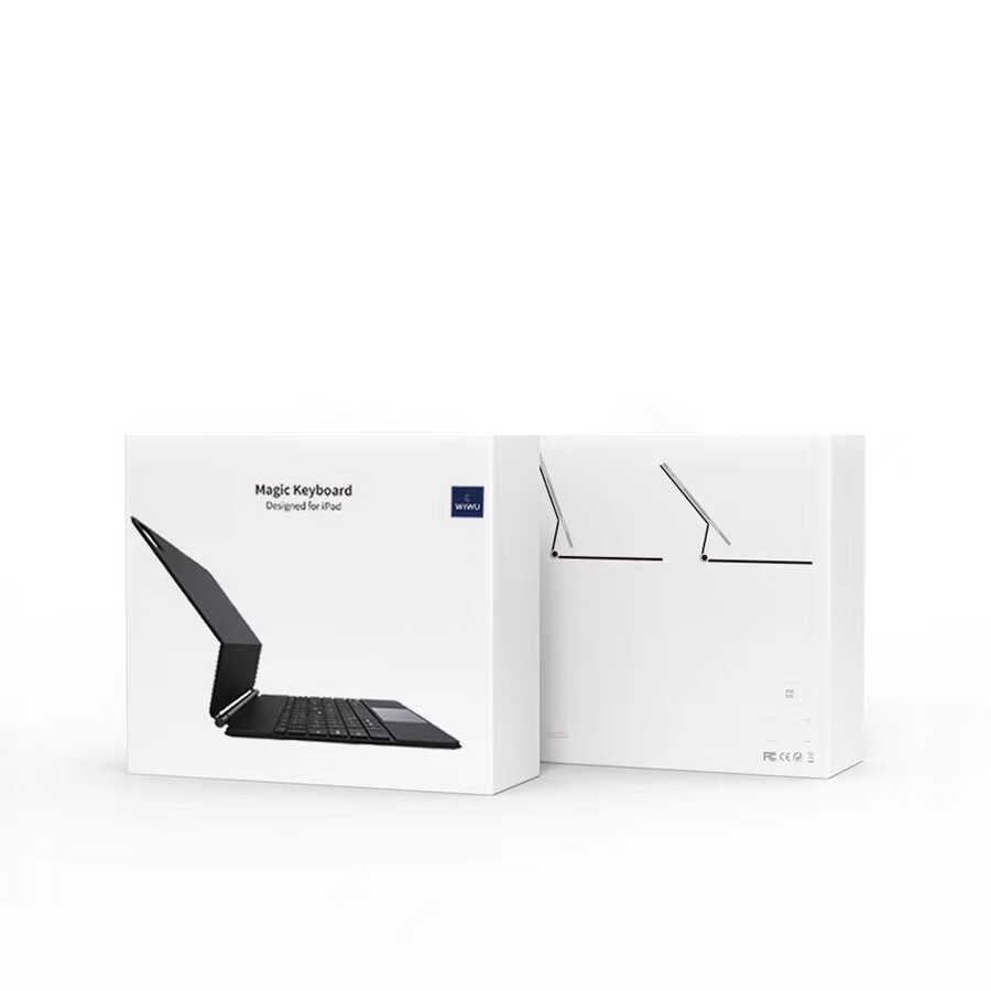iPad Air 10.9 2022 (5.Nesil) Wiwu Magic Keyboard Siyah