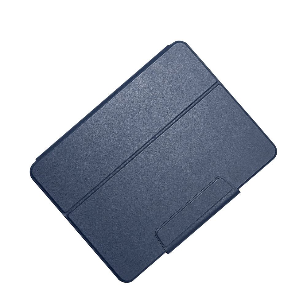 iPad Air 11 2024 Raptic Spin Detachable Folio PU Ayrılabilir Kalem Bölmeli Standlı Kılıf Lacivert