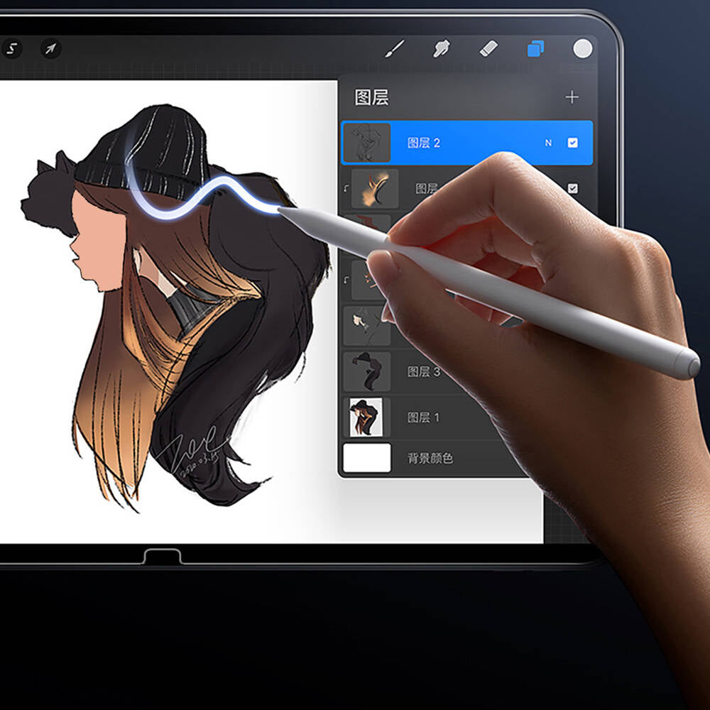 iPad Air 11 2024 Wiwu Wi-GQ003 iVista Serisi Oleofobik HD Temperli Cam Ekran Koruyucu Şeffaf