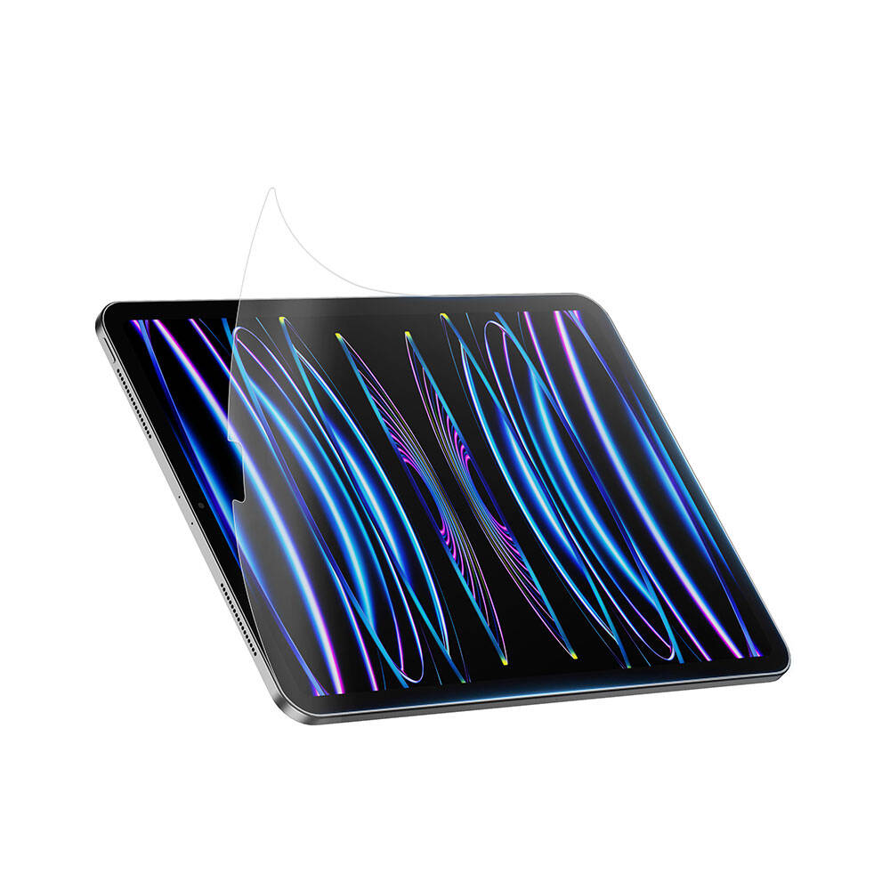 Apple iPad Air 11 2025 M3 Kağıt Hisli Wiwu iPaper Like Tablet Ekran Koruyucu Şeffaf