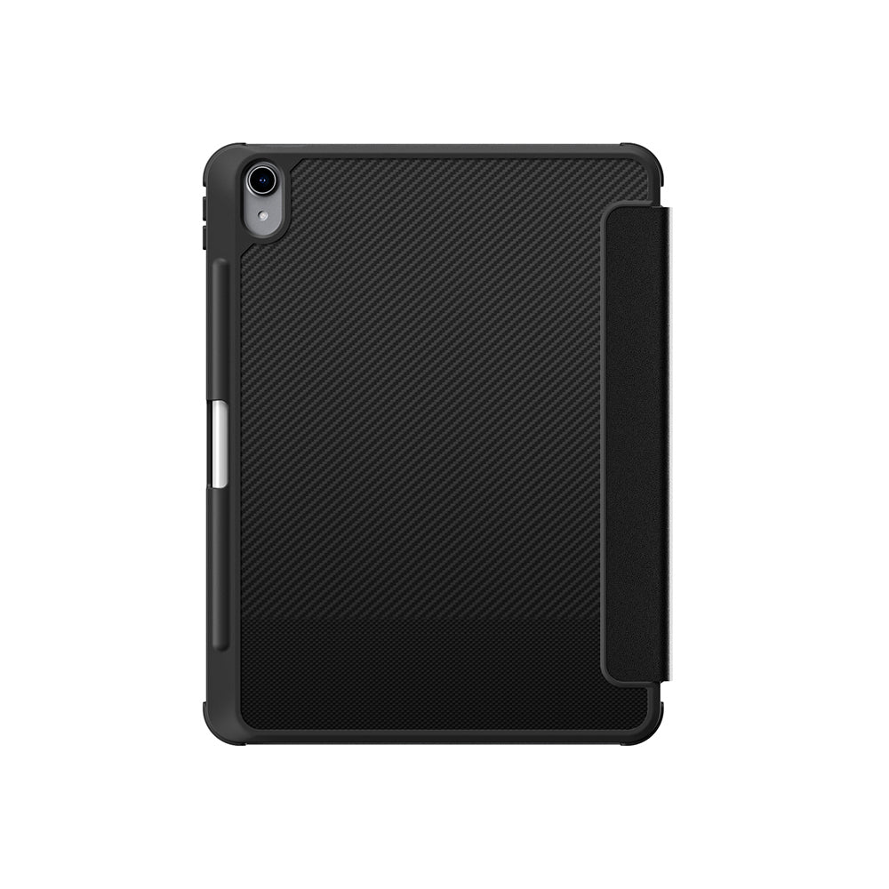 Apple iPad Air 11 2026 M4 Amazingthing Titan Max Serisi Katlanabilir Standlı Kılıf Siyah Karbon