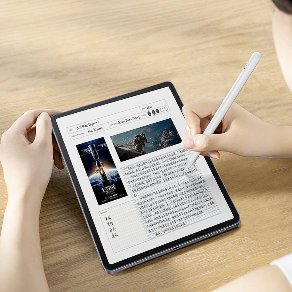 iPad Air 13 2024 Kağıt Hisli Benks Mat Paper-Like Ekran Koruyucu Şeffaf
