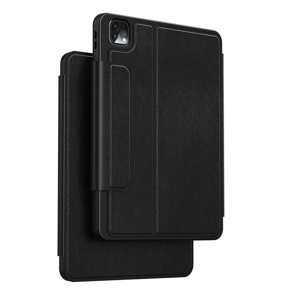 iPad Air 13 2024 Wiwu Protective Gizli Kalem Bölmeli Klavyeli Kılıf Siyah