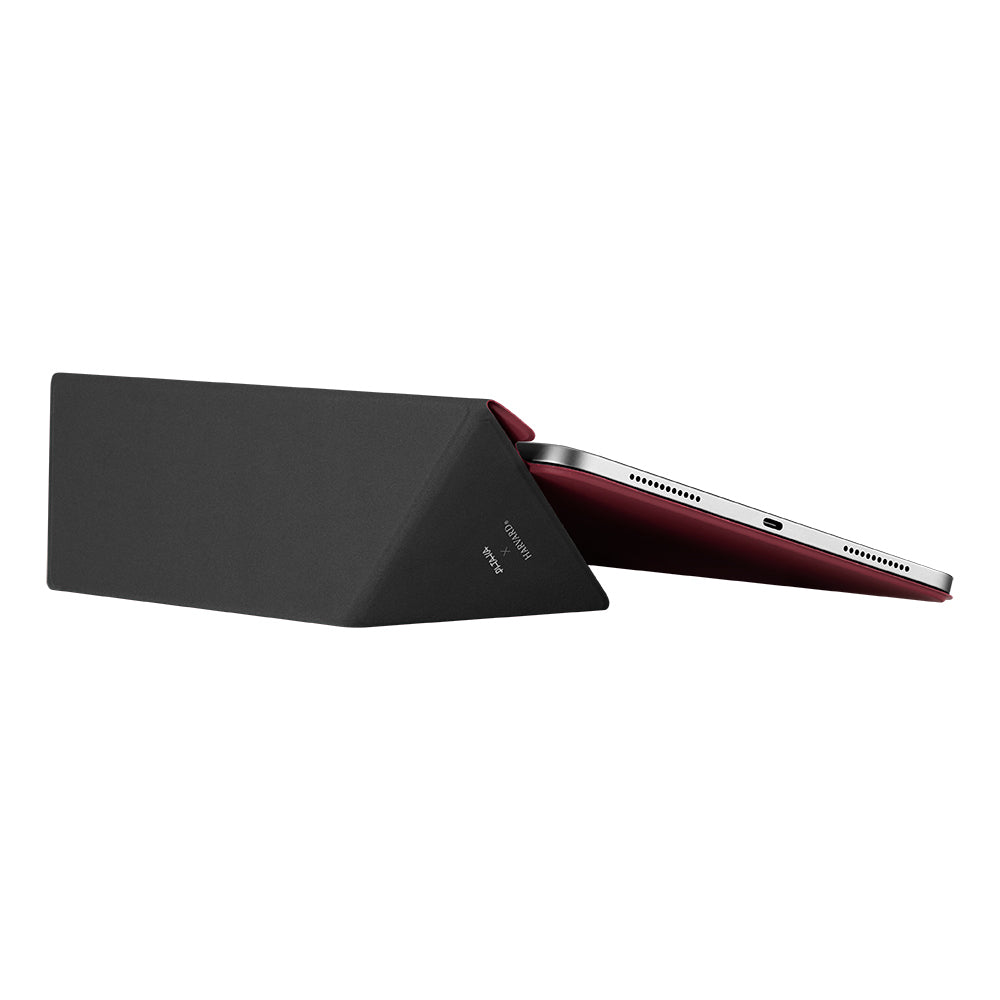 Apple iPad Air 13 2025 M3 Pitaka Folio 3 Kalem Bölmeli Standlı Kılıf Kırmızı