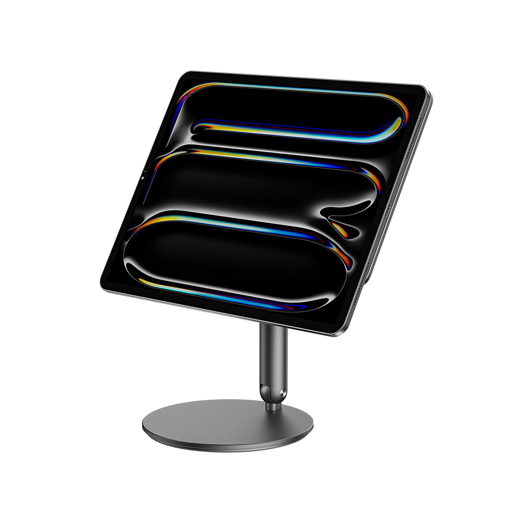 Apple iPad Air 13 2025 M3 Wiwu ZM-310 360 Derece Dönebilen Magnetik Başlıklı Tablet Standı Gri