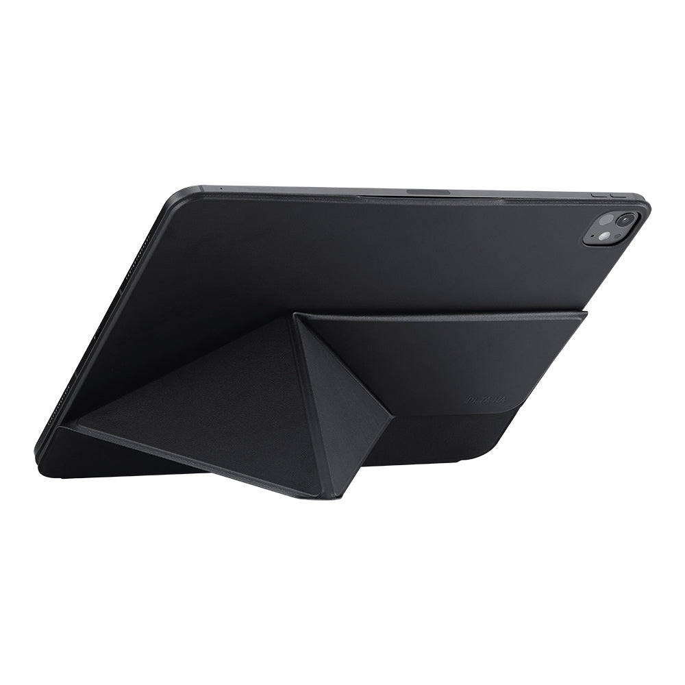 Apple iPad Pro 11 2024 Pitaka Folio 3 Kalem Bölmeli Standlı Kılıf Siyah