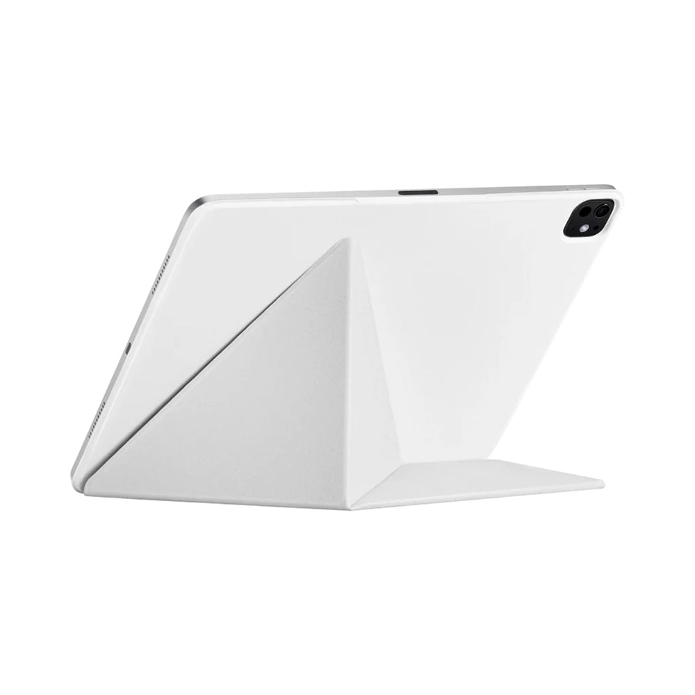 iPad Pro 11 2024 Pitaka MagEZ Folio 2 Kalem Bölmeli Standlı Kılıf Beyaz