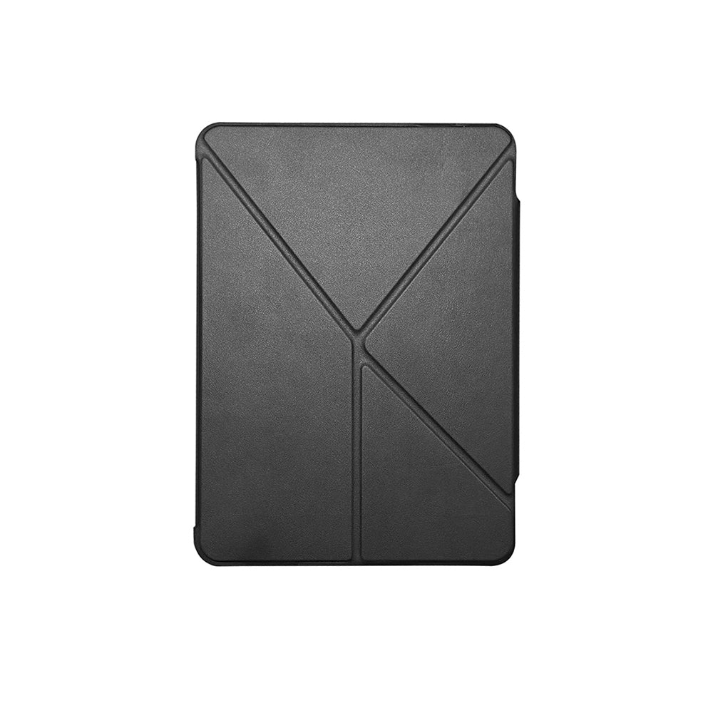 iPad Pro 11 2024 Raptic Clear Folio Airbagli Şeffaf Kılıflı Katlanabilir Standlı Kılıf Siyah