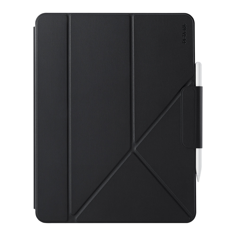 Apple iPad Pro 11 2025 M5 Pitaka Folio 3 Kalem Bölmeli Standlı Kılıf Siyah