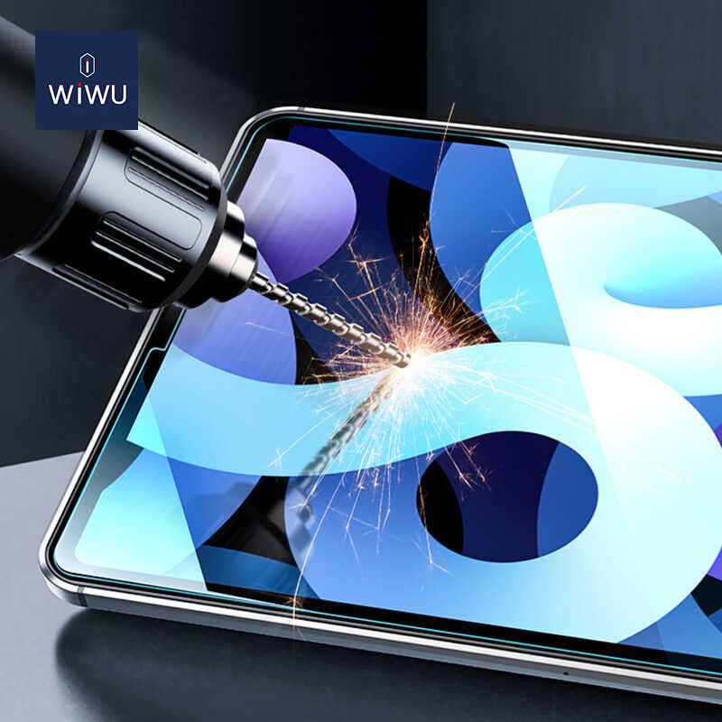 iPad Pro 12.9 2021 (5.Nesil) Wiwu iVista 2.5D Glass Ekran Koruyucu Renksiz