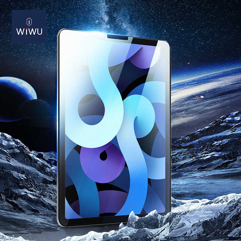 iPad Pro 12.9 2021 (5.Nesil) Wiwu iVista 2.5D Glass Ekran Koruyucu Renksiz