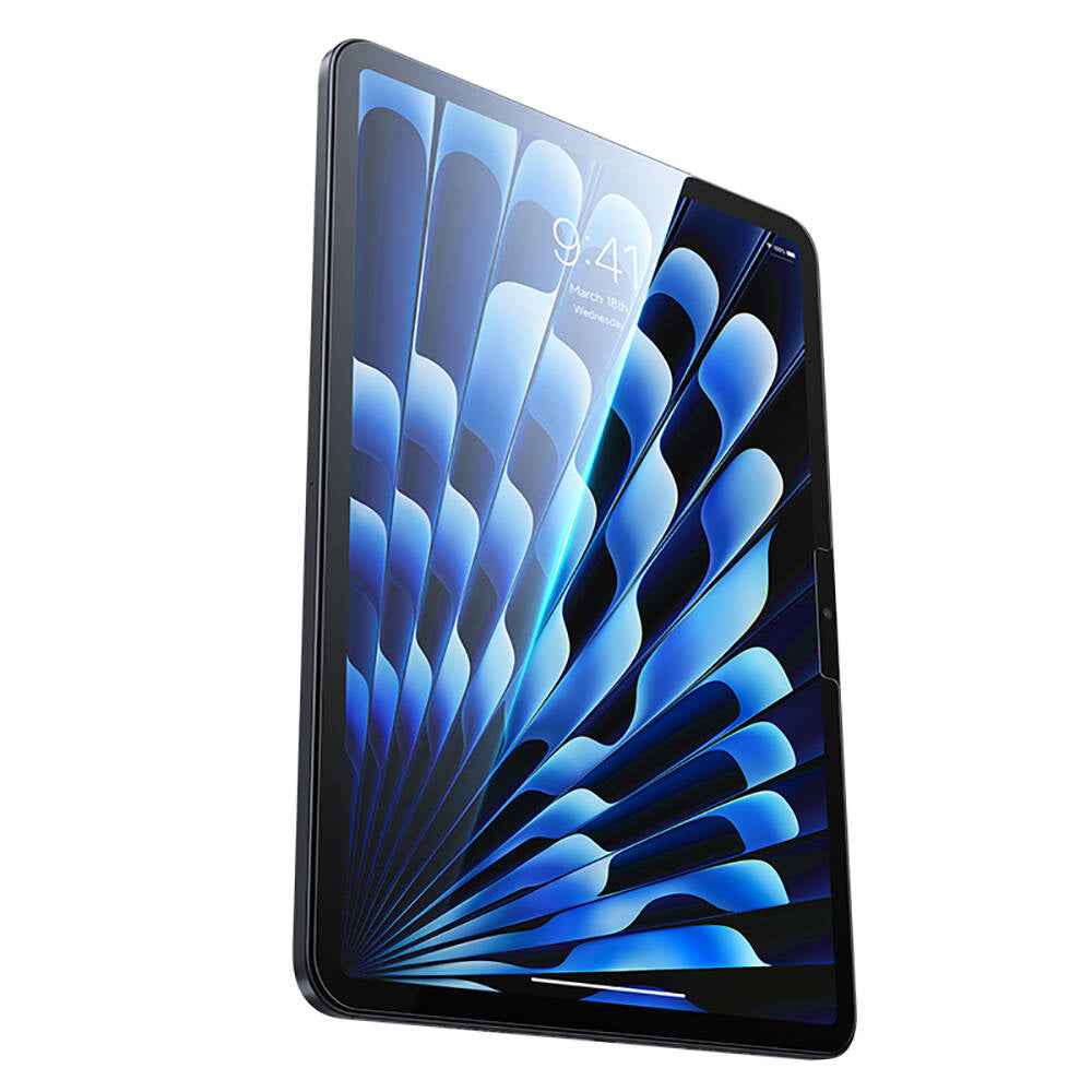 iPad Pro 13 2024 Benks King Kong Eğimli Kenar Oleofobik Özellikli Temperli Cam Ekran Koruyucu Şeffaf