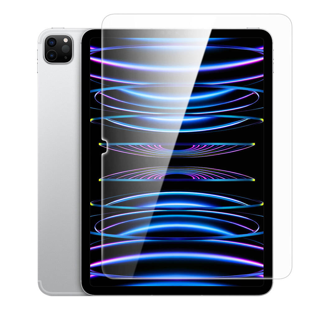 iPad Pro 13 2024 Wiwu Wi-GQ003 iVista Serisi Oleofobik HD Temperli Cam Ekran Koruyucu Şeffaf