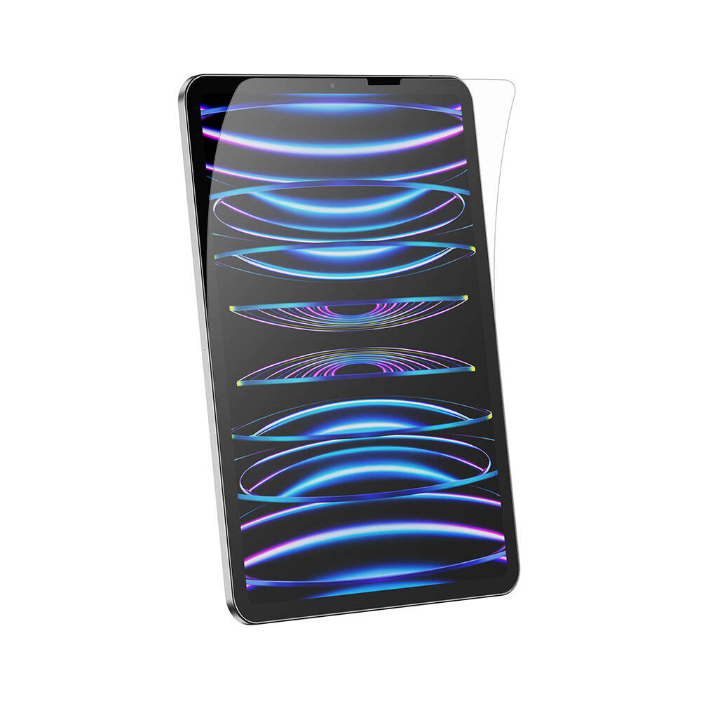 Apple iPad Pro 13 2025 M5 Kağıt Hisli Wiwu iPaper Like Tablet Ekran Koruyucu Şeffaf