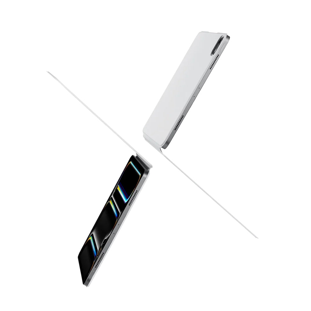 Apple iPad Pro 13 2025 M5 Pitaka MagEZ Folio 2 Kalem Bölmeli Standlı Kılıf Beyaz